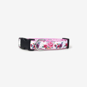 Rose Floral Dog Collar