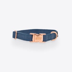 Denim' Dog Collar