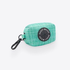 Wag Your Teal' Dog Waste Bag Holder