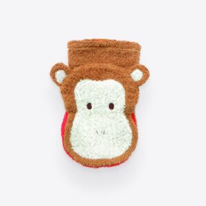 Organic Cotton Monkey Washcloth