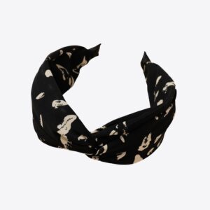 Abstract Print Twist Head Band