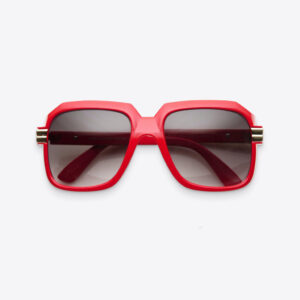 Red Hip-Hop-Style Stunna Shades